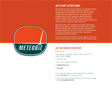 Tablet Screenshot of meteoric.net